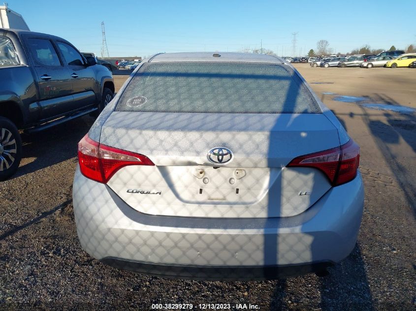 2018 TOYOTA COROLLA L/LE/XLE/SE/XSE - 2T1BURHE7JC060611