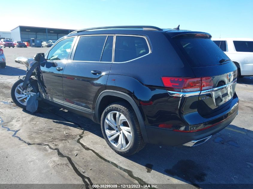 2021 VOLKSWAGEN ATLAS SE - 1V2HR2CA5ML540861