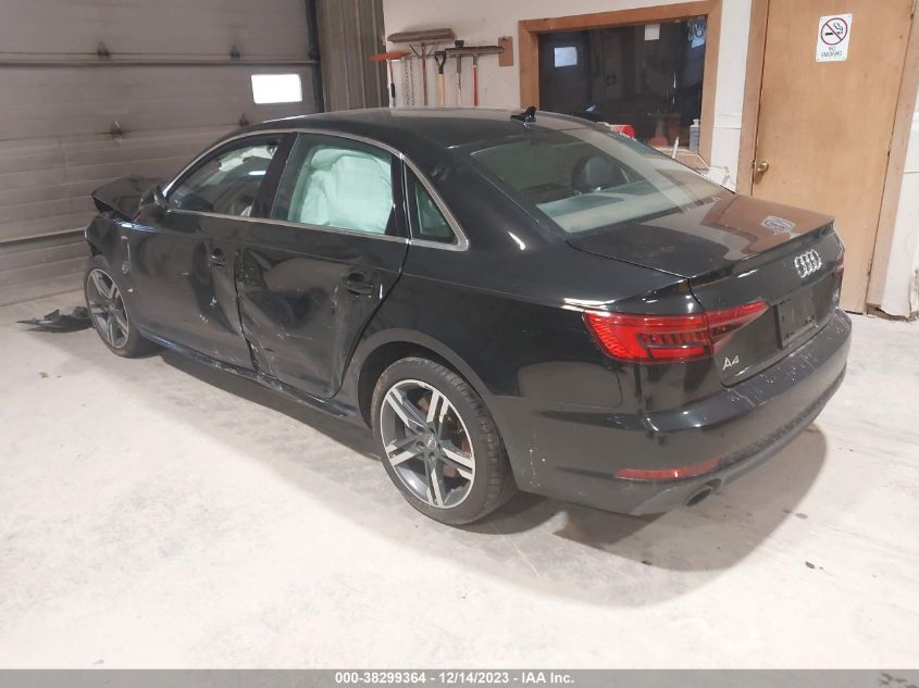 2017 AUDI A4 2.0T PREMIUM - WAUENAF41HN002732