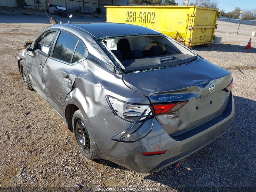 2022 NISSAN SENTRA S XTRONIC CVT - 3N1AB8BV9NY234711
