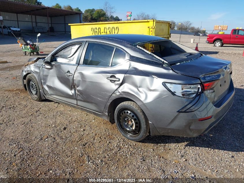 2022 NISSAN SENTRA S XTRONIC CVT - 3N1AB8BV9NY234711