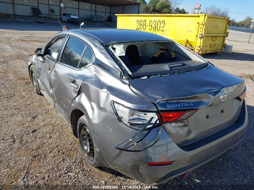 2022 NISSAN SENTRA S XTRONIC CVT - 3N1AB8BV9NY234711
