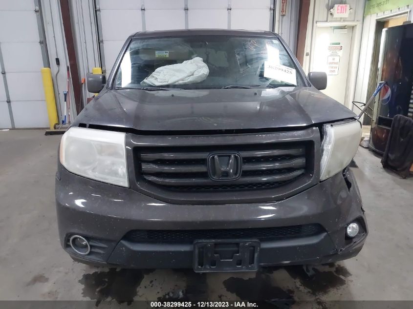2013 HONDA PILOT EXL - 5FNYF3H58DB002752