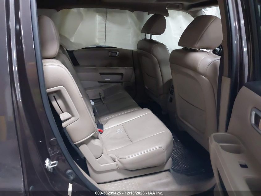2013 HONDA PILOT EXL - 5FNYF3H58DB002752