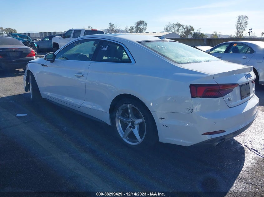 VIN WAUTNAF53JA058796 2018 AUDI A5 2.0T PREMIUM