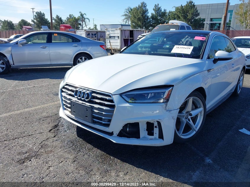 VIN WAUTNAF53JA058796 2018 AUDI A5 2.0T PREMIUM