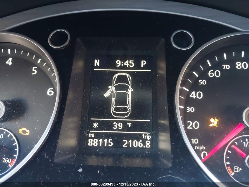 2013 VOLKSWAGEN CC 2.0T SPORT - WVWBN7AN0DE540759