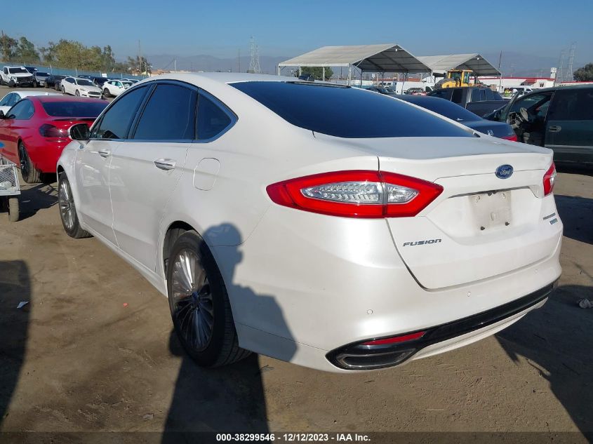 2013 FORD FUSION TITANIUM - 3FA6P0K94DR202160