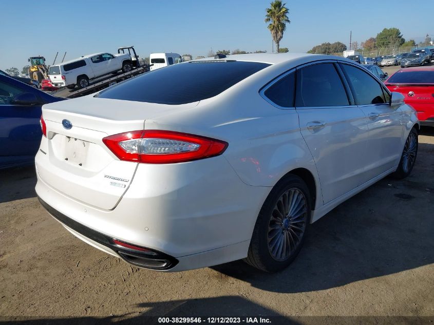 2013 FORD FUSION TITANIUM - 3FA6P0K94DR202160