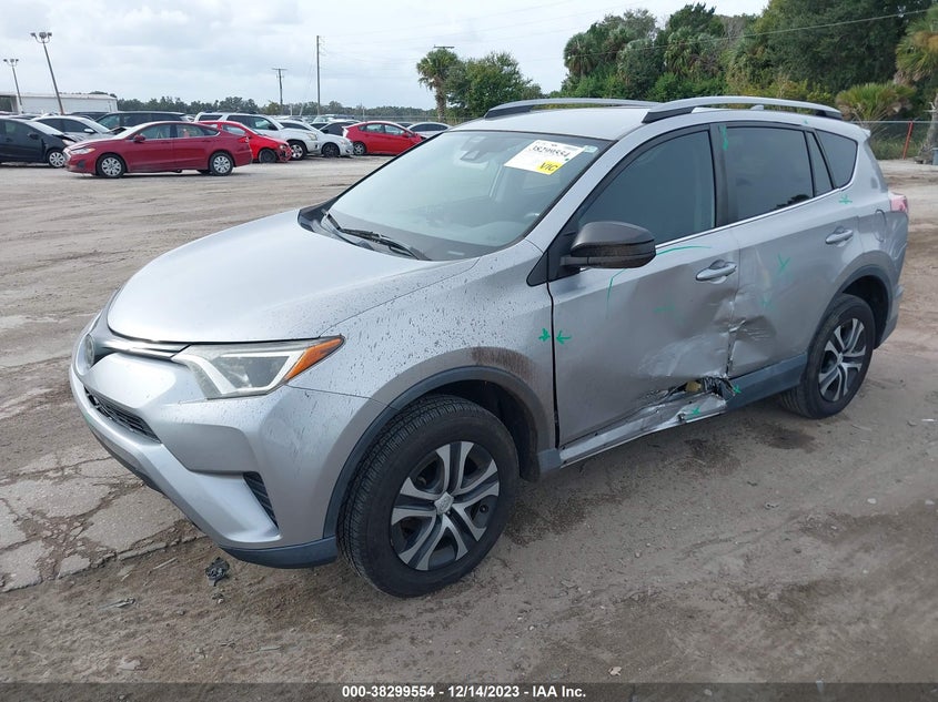 VIN 2T3ZFREV8HW316574 2017 TOYOTA RAV4 LE