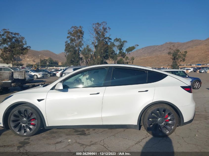 2021 TESLA MODEL Y PERFORMANCE DUAL MOTOR ALL-WHEEL DRIVE - 5YJYGDEF5MF230479