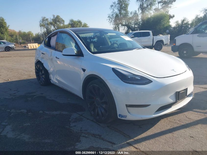 2021 TESLA MODEL Y PERFORMANCE DUAL MOTOR ALL-WHEEL DRIVE - 5YJYGDEF5MF230479