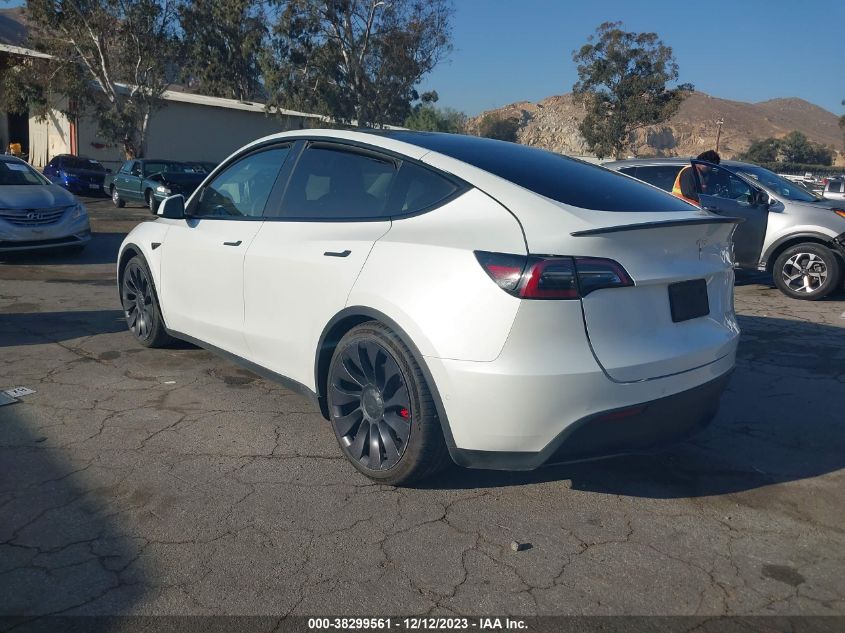 2021 TESLA MODEL Y PERFORMANCE DUAL MOTOR ALL-WHEEL DRIVE - 5YJYGDEF5MF230479