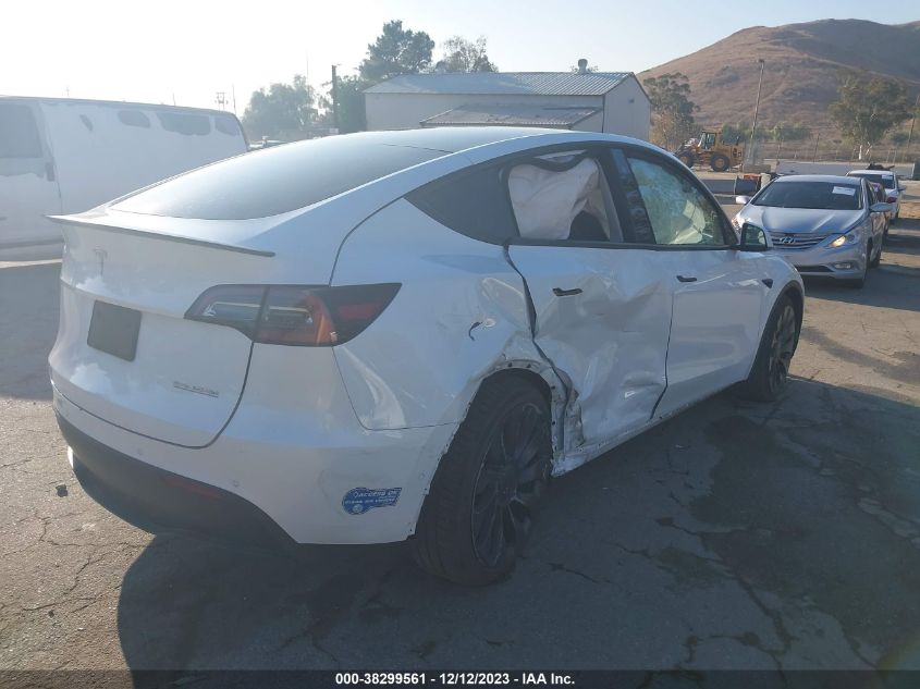 2021 TESLA MODEL Y PERFORMANCE DUAL MOTOR ALL-WHEEL DRIVE - 5YJYGDEF5MF230479