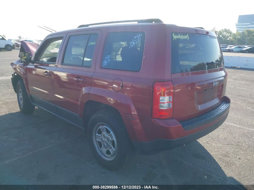 2013 JEEP PATRIOT SPORT - 1C4NJPBA5DD158687