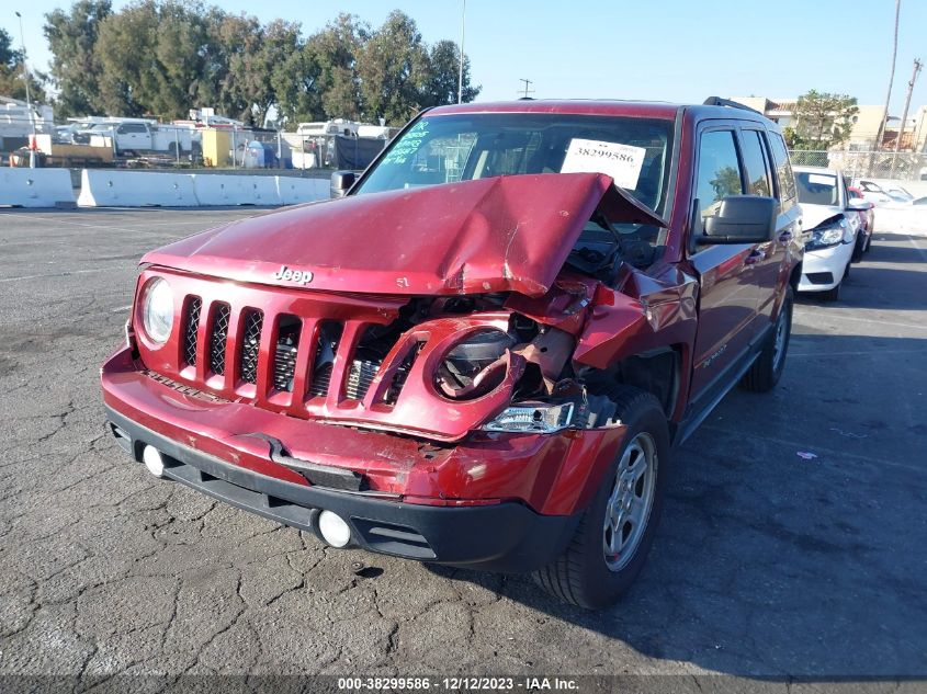 2013 JEEP PATRIOT SPORT - 1C4NJPBA5DD158687