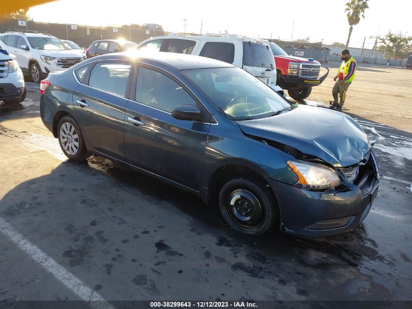 2015 NISSAN SENTRA S/SV/SR/SL - 3N1AB7AP5FY267770