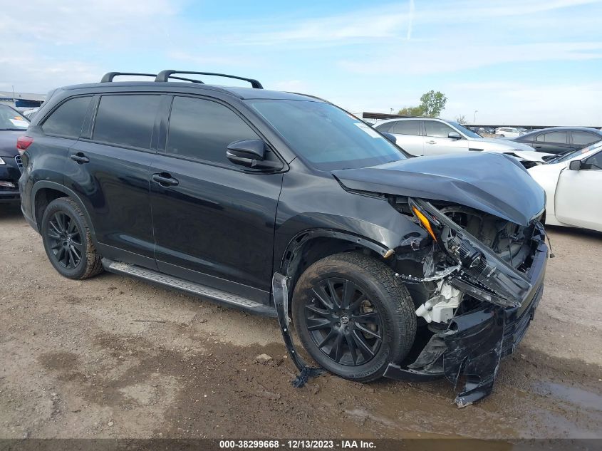 2019 TOYOTA HIGHLANDER SE - 5TDKZRFH9KS331224