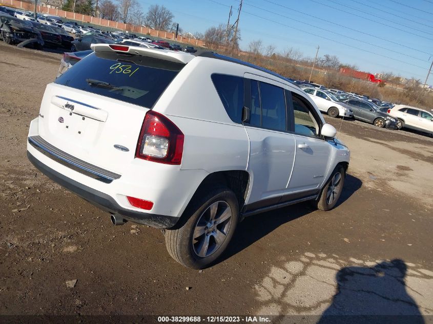 2017 JEEP COMPASS HIGH ALTITUDE 4X4 - 1C4NJDEB1HD108734