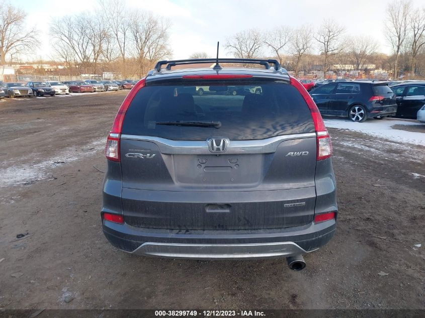 2015 HONDA CR-V TOURING - 5J6RM4H98FL092515