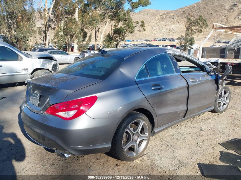 2014 MERCEDES-BENZ CLA 250 - WDDSJ4EB5EN089491