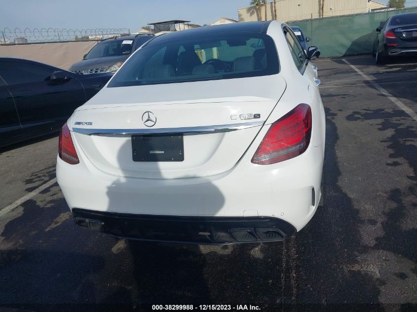 2019 MERCEDES-BENZ AMG C 63 S 55SWF8HB6KU305793