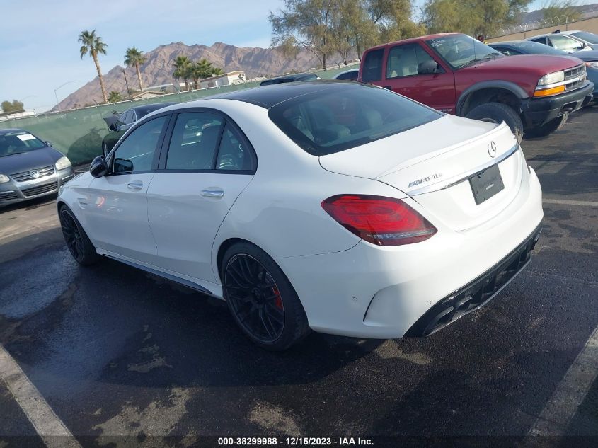 2019 MERCEDES-BENZ AMG C 63 S 55SWF8HB6KU305793