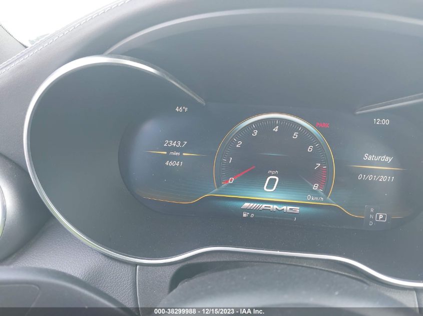 2019 MERCEDES-BENZ AMG C 63 S 55SWF8HB6KU305793