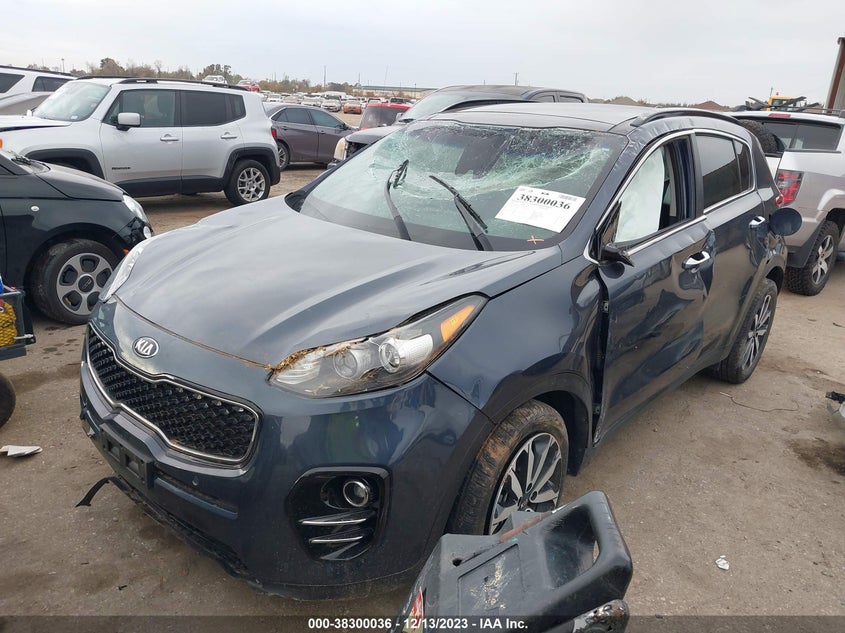 VIN KNDPN3AC7K7543320 2019 KIA SPORTAGE EX