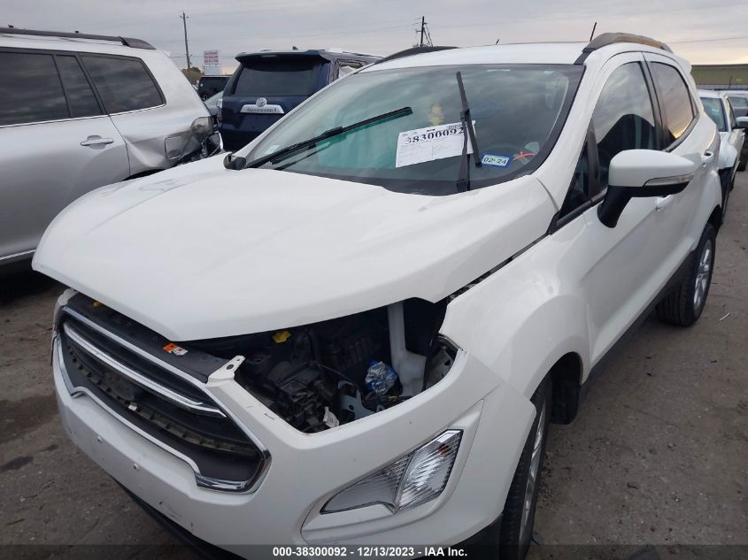 2020 FORD ECOSPORT SE - MAJ3S2GE2LC328128