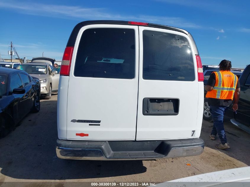 2015 CHEVROLET EXPRESS 3500 LT 1GAZG1FG0F1176507
