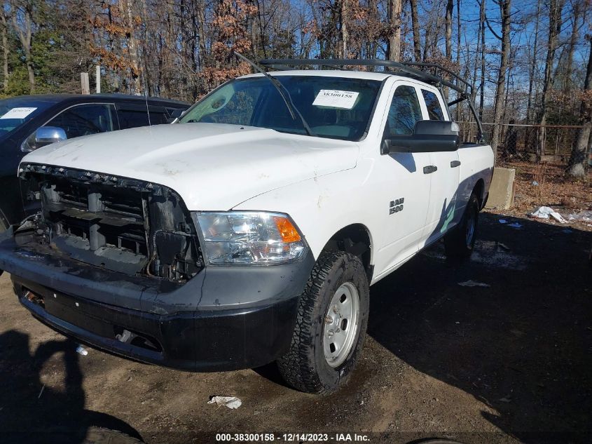 2017 RAM 1500 TRADESMAN QUAD CAB 4X4 6'4 BOX - 1C6RR7FG2HS781475