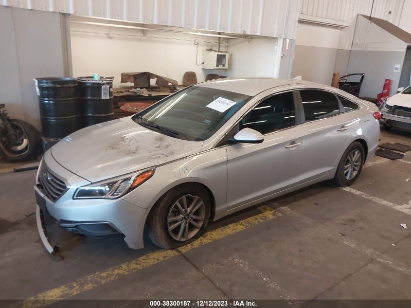 2016 HYUNDAI SONATA SE - 5NPE24AF6GH341913