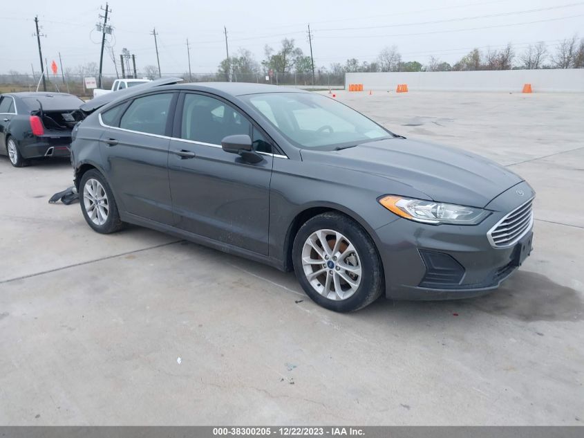 2019 FORD FUSION SE - 3FA6P0HD5KR249965