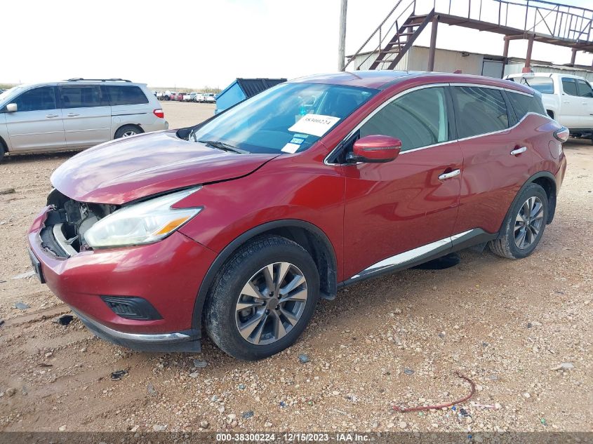 2017 NISSAN MURANO S/SL/SV/PLATINUM - 5N1AZ2MG0HN121358