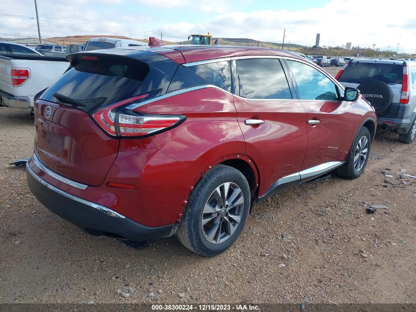 2017 NISSAN MURANO S/SL/SV/PLATINUM - 5N1AZ2MG0HN121358