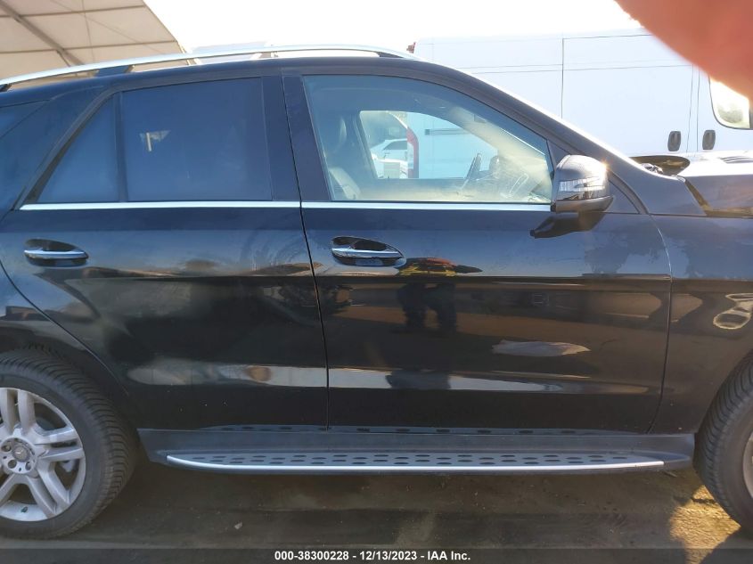 2015 MERCEDES-BENZ ML 350 4JGDA5JB7FA617972