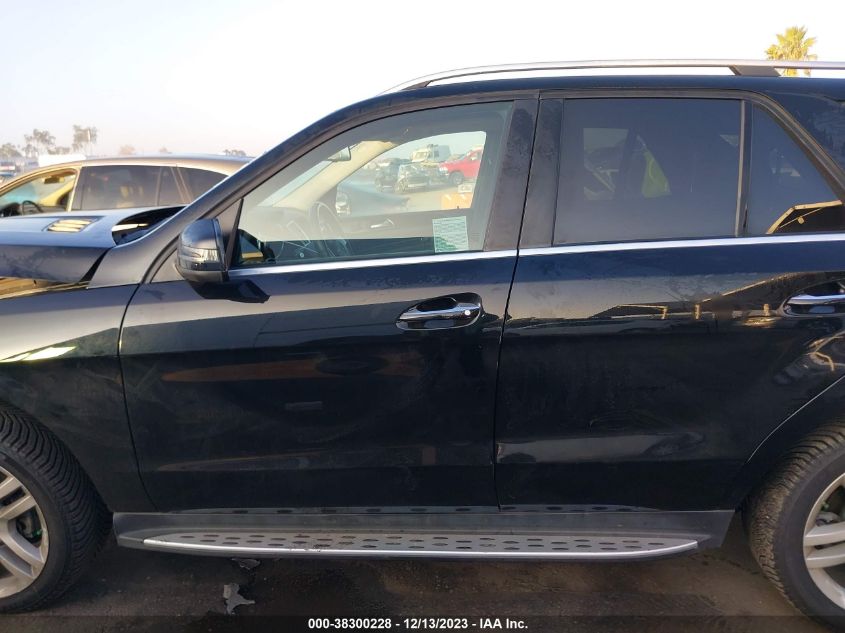 2015 MERCEDES-BENZ ML 350 4JGDA5JB7FA617972