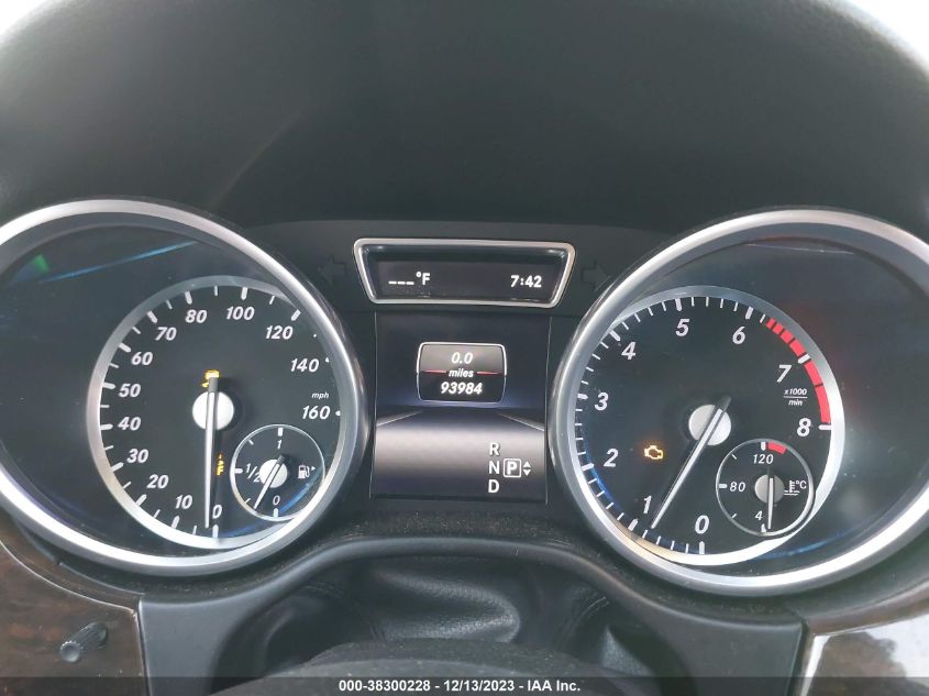 2015 MERCEDES-BENZ ML 350 4JGDA5JB7FA617972