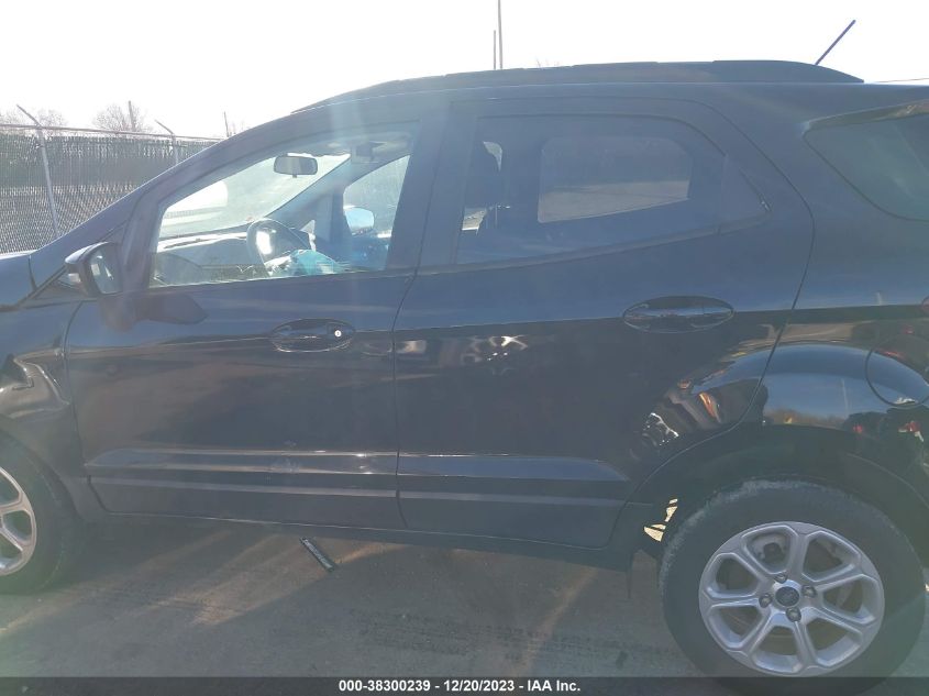 2018 FORD ECOSPORT SE - 0MAJ6P1UL4JC18608