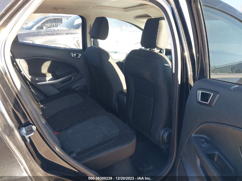 2018 FORD ECOSPORT SE - 0MAJ6P1UL4JC18608
