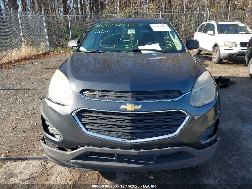 2017 CHEVROLET EQUINOX LS - 2GNALBEKXH1551786