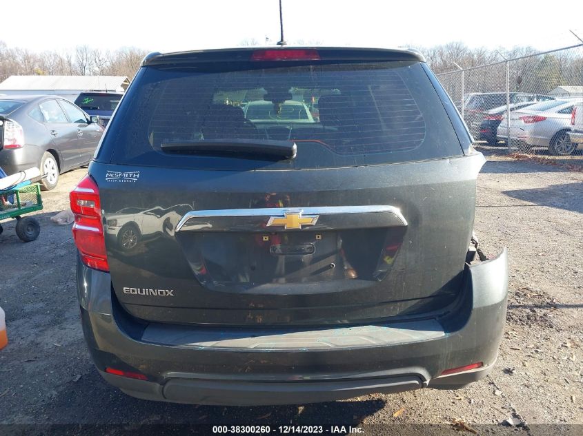 2017 CHEVROLET EQUINOX LS - 2GNALBEKXH1551786