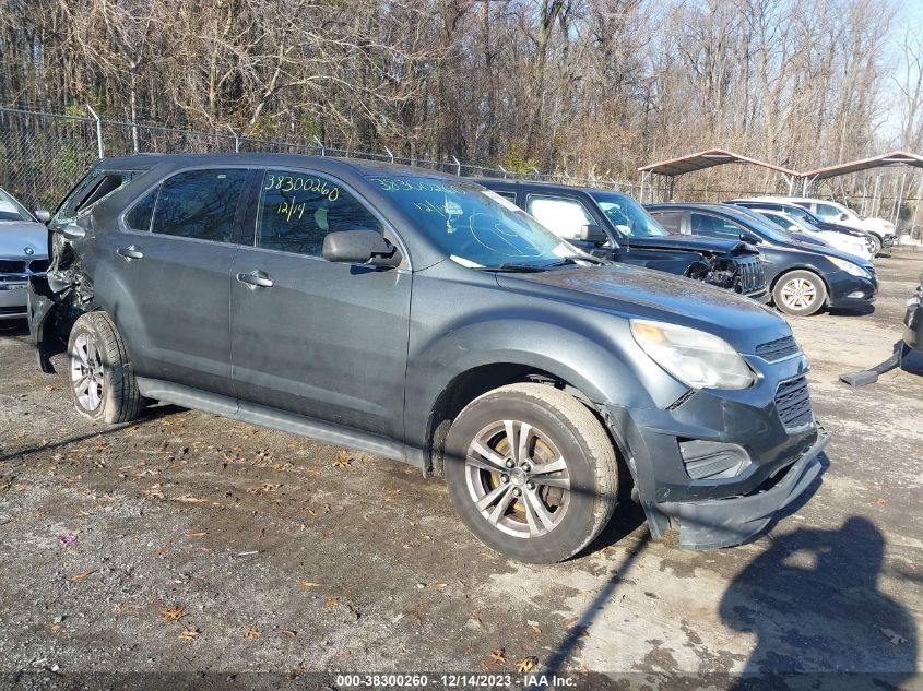 2017 CHEVROLET EQUINOX LS - 2GNALBEKXH1551786