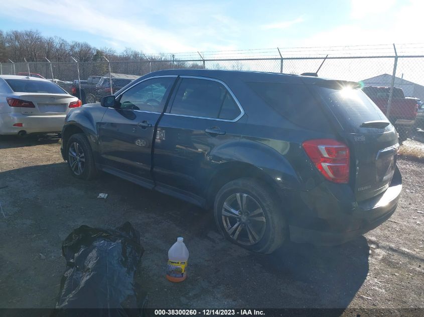 2017 CHEVROLET EQUINOX LS - 2GNALBEKXH1551786