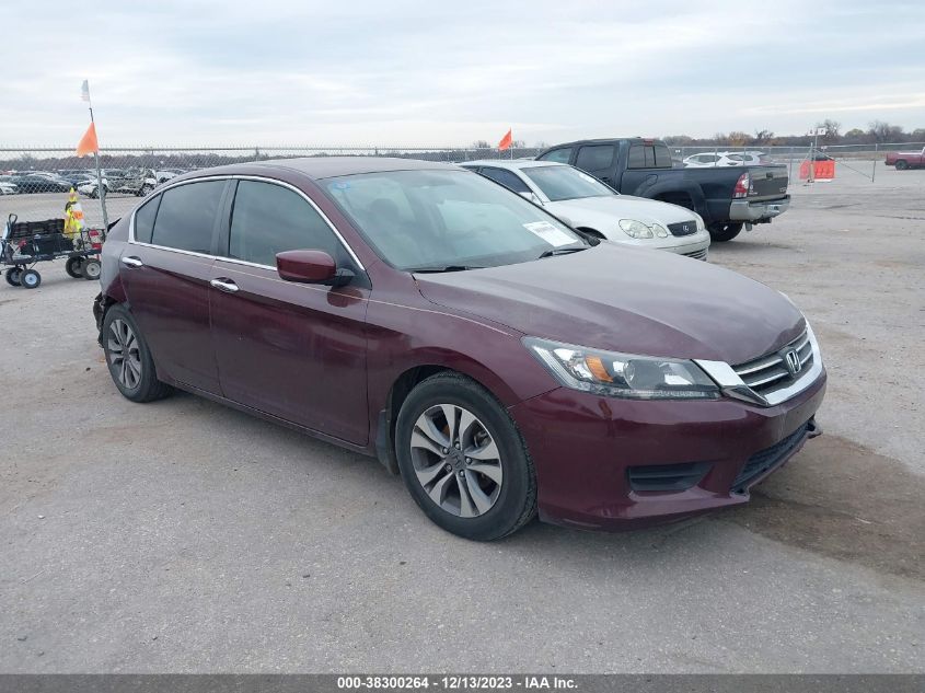 2013 HONDA ACCORD LX - 1HGCR2F37DA238428