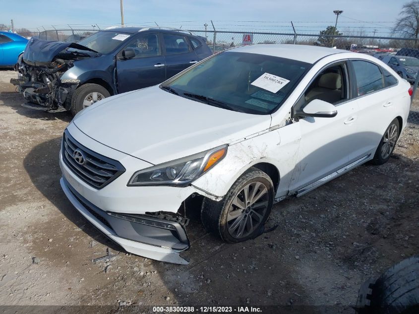 2015 HYUNDAI SONATA SPORT - 5NPE34AF8FH122379