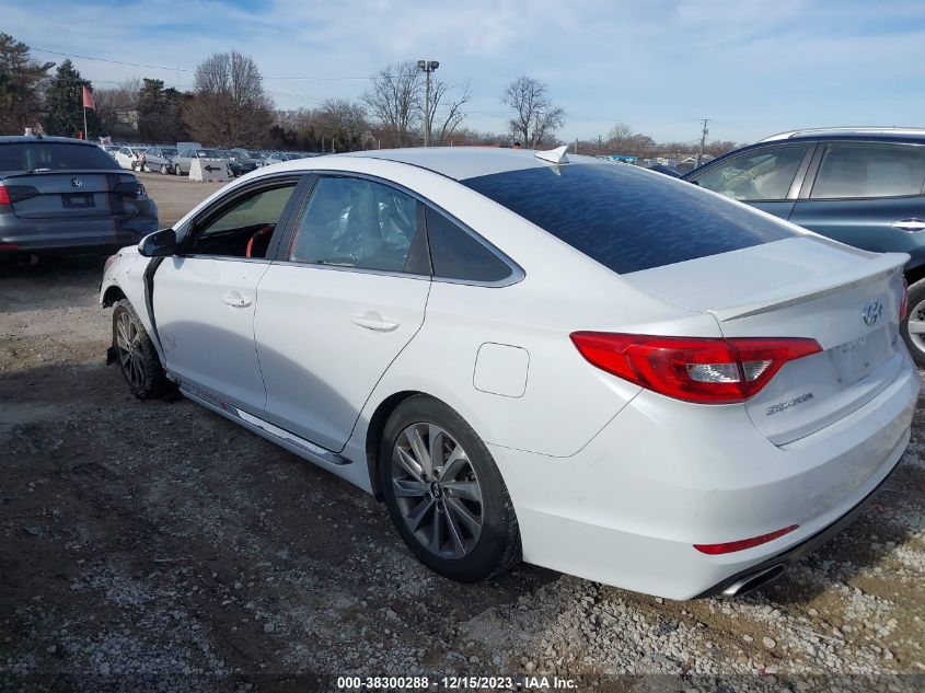 2015 HYUNDAI SONATA SPORT - 5NPE34AF8FH122379