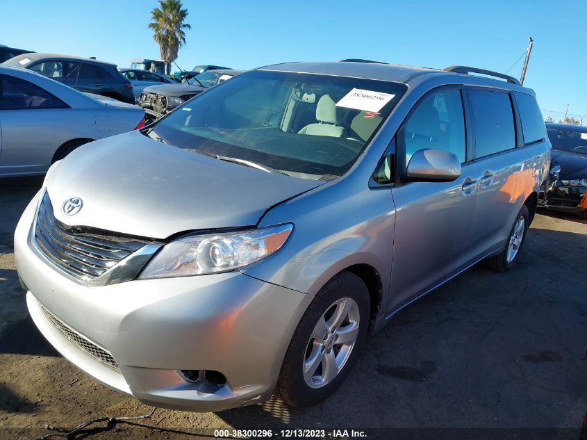 2015 TOYOTA SIENNA LE 7 PASSENGER - 5TDKK3DC4FS677132