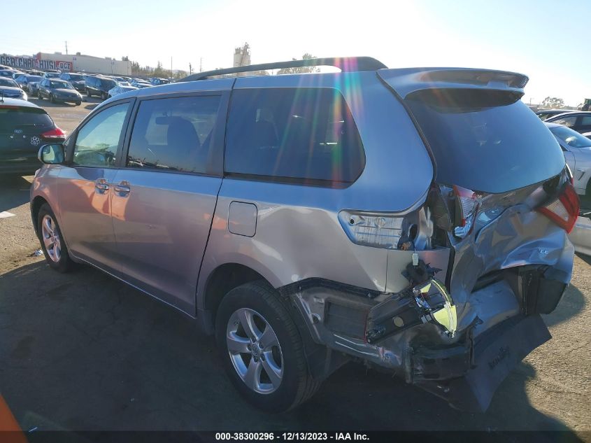 2015 TOYOTA SIENNA LE 7 PASSENGER - 5TDKK3DC4FS677132